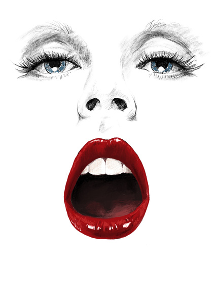 Невидимий Кляп Розширювач Upko Invisible Mouth Gag Black Straps UPKO