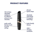 Стимулятор клітора Perfect Kiss Satisfyer