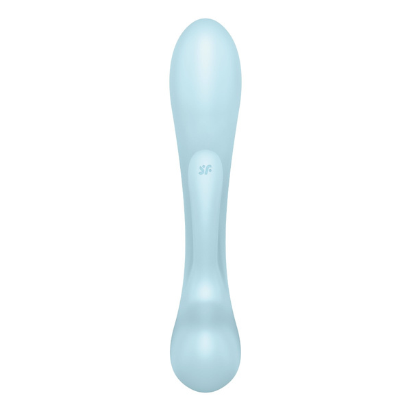 Rabbit Vibrator Triple Oh Light Blue Satisfyer