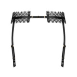 Wąski Koronkowy Pas Do Pończoch Gb308 Garter Belt Black S/M Misso