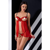 Koszulka CHERRY CHEMISE Red L/XL Passion