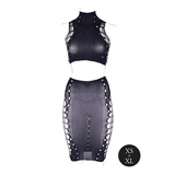 Komplet Kala Xxxvii 2 Piece With Turtleneck Black Os Le Désir