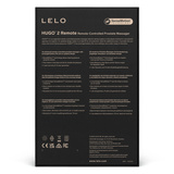 Masażer Prostaty Hugo 2 Remote Green Lelo