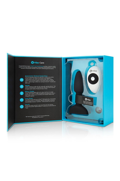 Анальний пробка Rimming Petite Black b-Vibe