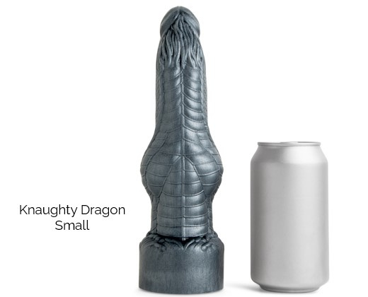 Mr Hankeys smocze dildo Knaughty Dragon Soft Red Vac S