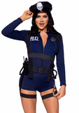 Костюм поліцейської Flirty Cop Romper M Leg Avenue