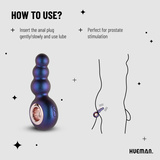 Hueman Outer Space Vibrating Anal Plug