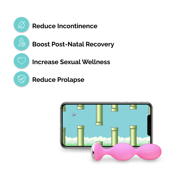 Вібруючий Пристрій Для Тренування М'язів Кегеля Pink Perifit