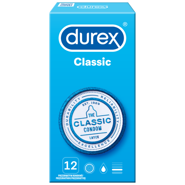 Durex Classic 12 pack