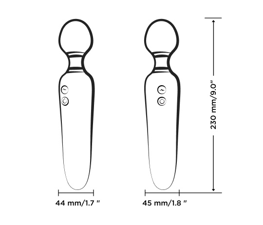 Masażer Różdżka Flip Romp