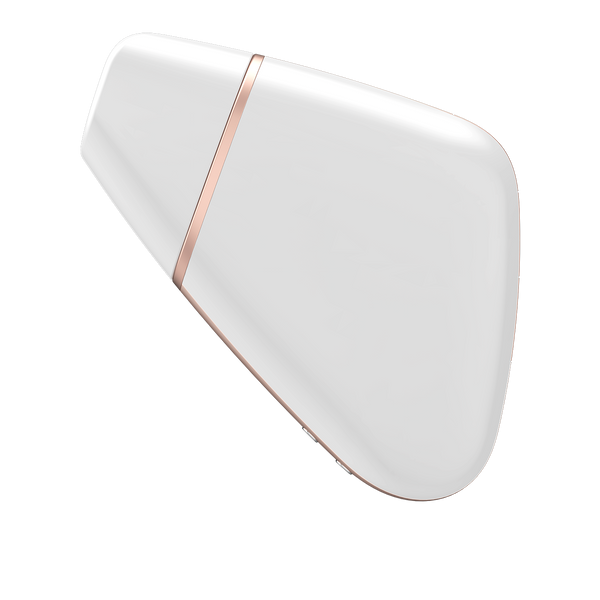 Стимулятор клітора з додатком Love Triangle White Satisfyer