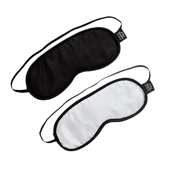 Dwupak masek No Peeking Soft Blindfold Twin Pack spod znaku Fifty Shades of Grey