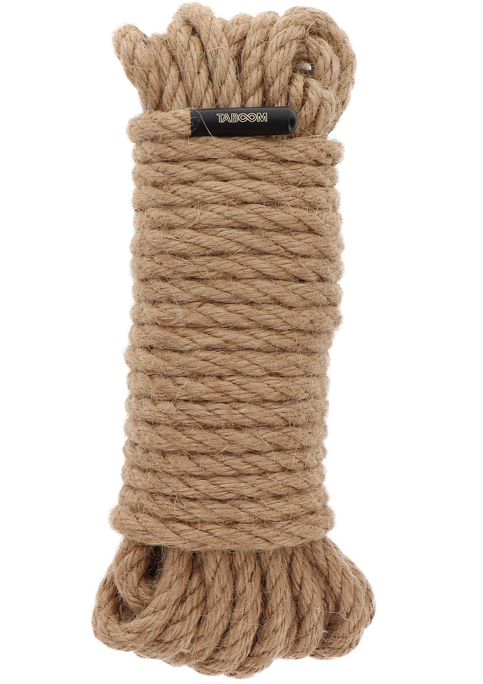 Konopna lina do wiązania Taboom Hemp Rope 10 Meter 7 mm Nude