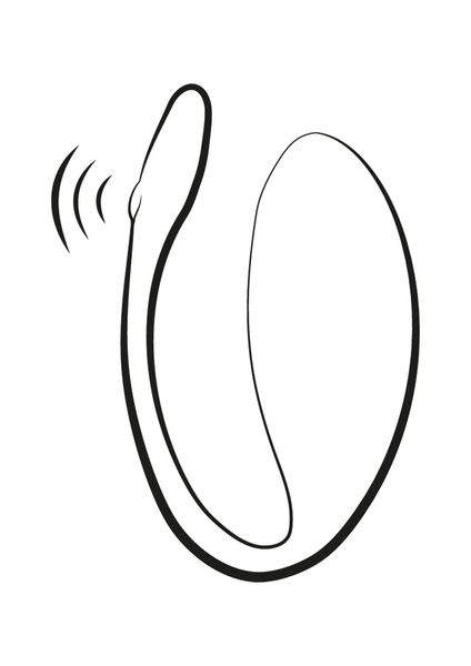 Вібруюче яйце Jive Синє We-Vibe