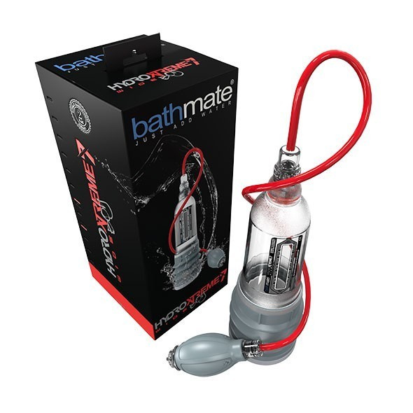 Zestaw Z Pompką Wodną Do Powiększania Penisa Hydroxtreme7 Wide Boy Crystal Clear Bathmate
