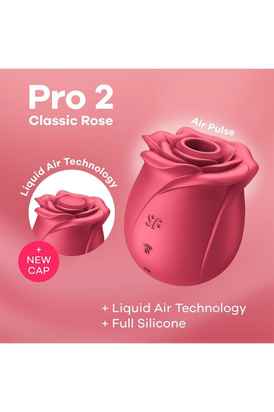 Stymulator łechtaczki Pro 2 Classic Rose Satisfyer