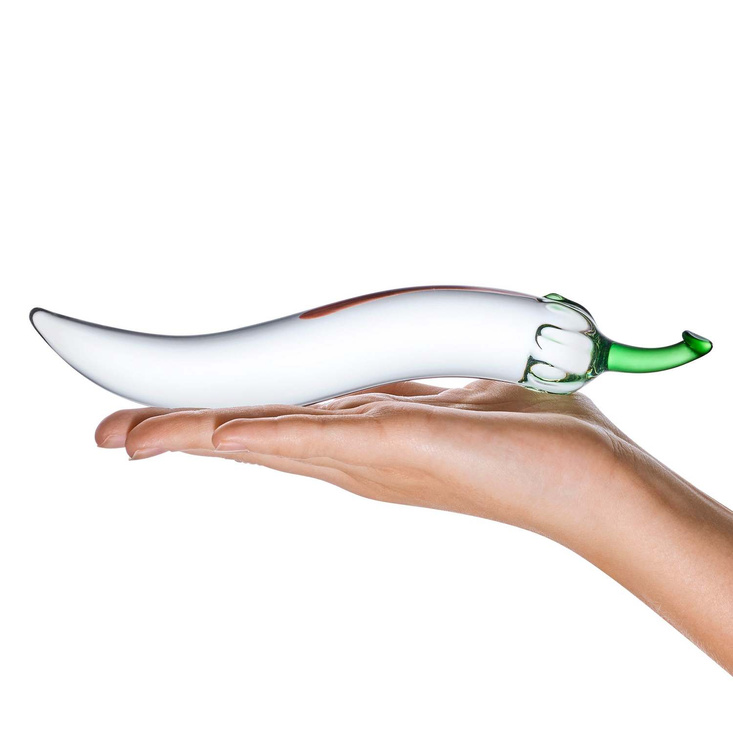 Glas Naturals Chili Pepper Glass Dildo