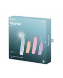 Satisfyer wibrator z wymiennymi nakładkami Playful Four