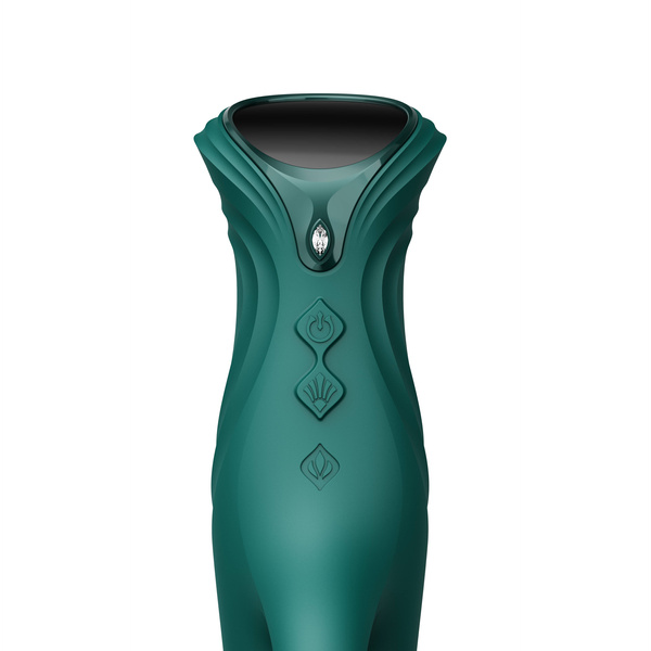 Вібратор кролик Mose 2 Turquoise Green Zalo