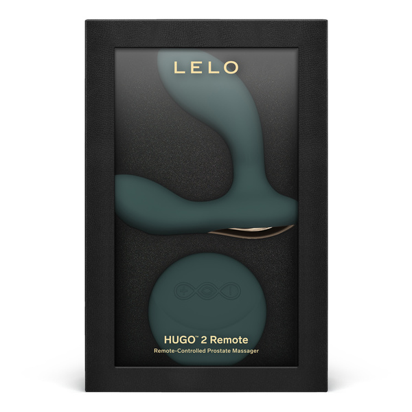 Masażer Prostaty Hugo 2 Remote Green Lelo