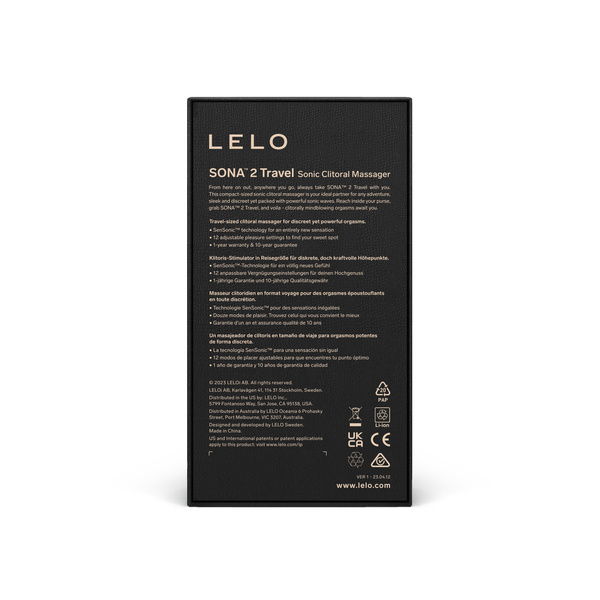 Stymulator Łechtaczki Sona 2 Travel Pink Lelo