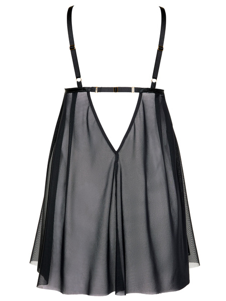 Koszulka Vegas Babydoll Czarna M Triffli