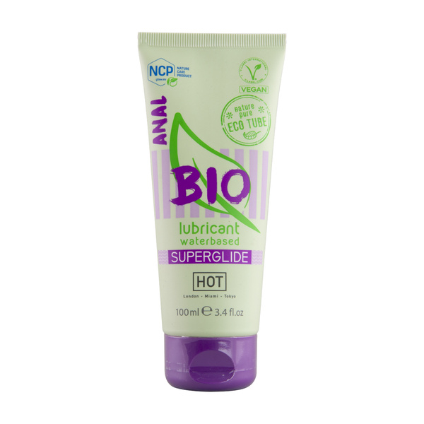 Bio lubricant waterbased Superglide Anal 100ml Hot