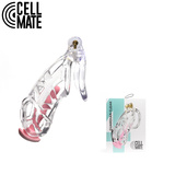 Pas cnoty Guardian Chastity Cage Clear Size 4 CELLMATE