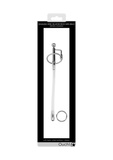 Silikonowa sonda z metalowymi zakończeniami Ouch! Urethral Sounding Dilator Stick