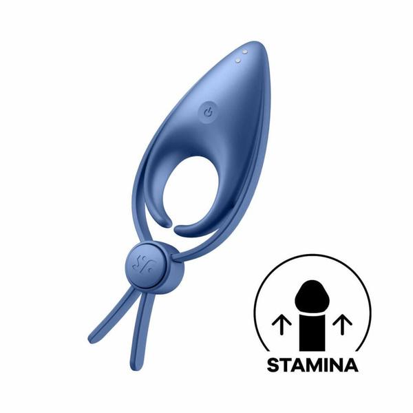 Vibrating cockring Sniper Blue Satisfyer