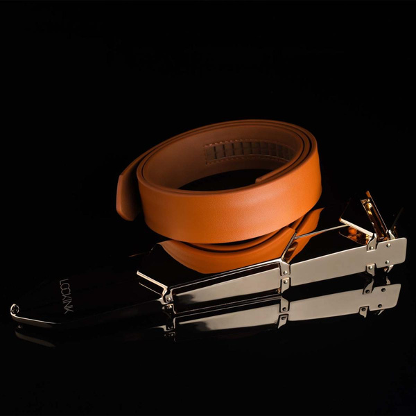 Пояс Slapper Adjustable Whip Brown LOCKINK