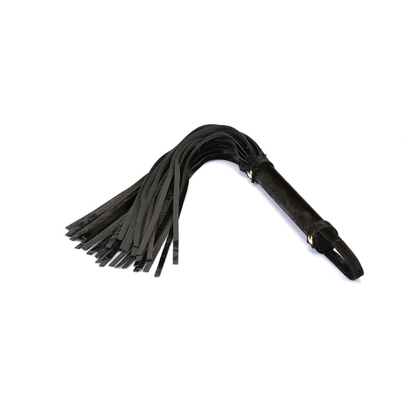 Плетка Boudoir Amor Black Flogger Liebe Seele