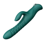 Вібратор кролик Mose 2 Turquoise Green Zalo