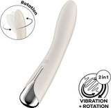 Вібратор для точки G Spinning Vibe 1 Бежевий Satisfyer