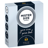 Mister.Size 53 mm Condoms 3 Pieces