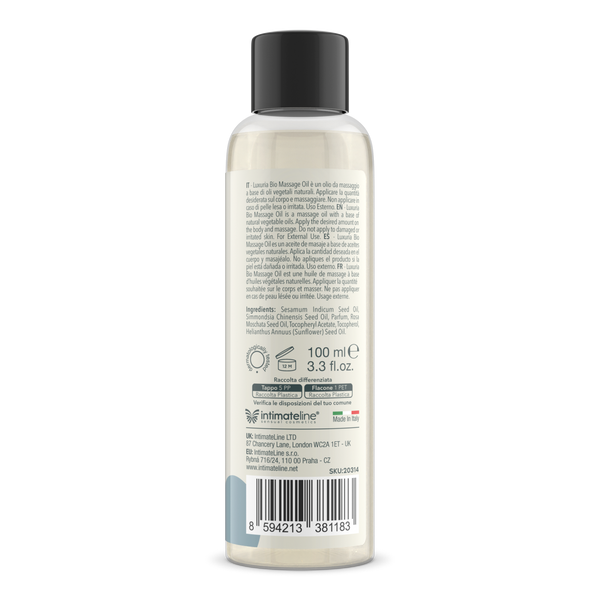 Olejek Do Masażu Luxuria Bio Oil Snow Flower 100 Ml IntimateLine