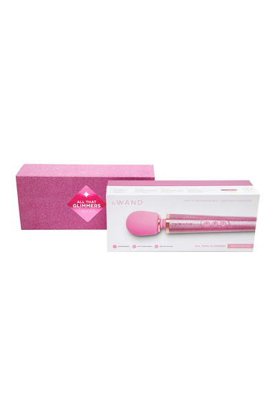 Безпровідний вібратор Le Wand All That Glimmers Set Pink le WAND