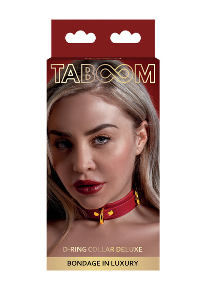 Wegańska Obroża D-Ring Collar Deluxe Taboom