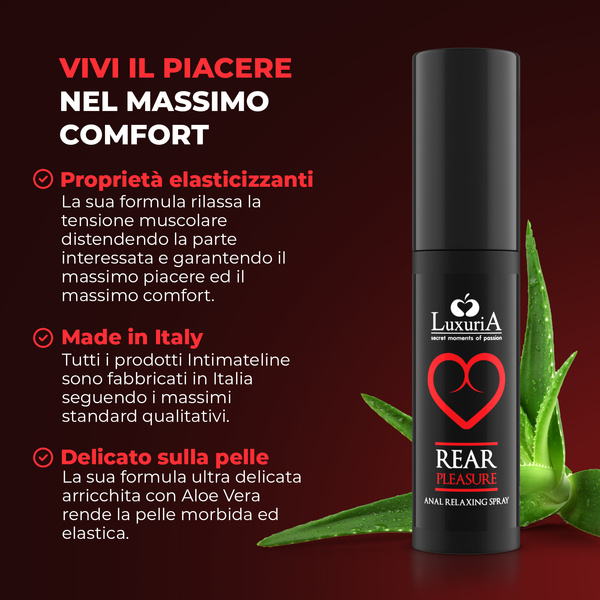Rozluźniający Spray Analny Rear Pleasure 20Ml IntimateLine