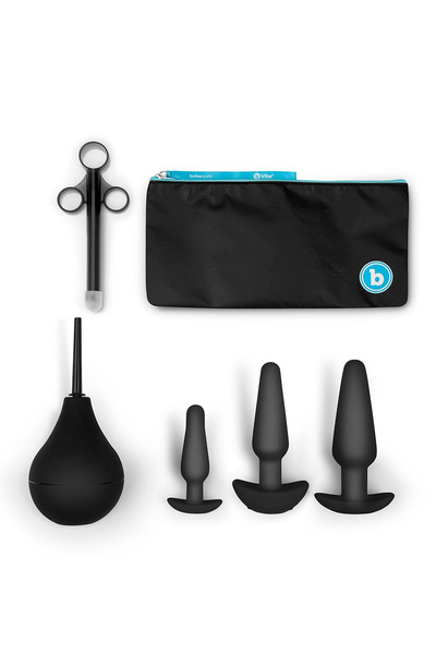 B-VIBE ANAL EDUCATION SET BLACK