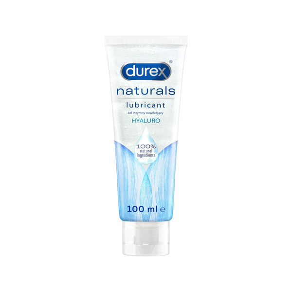 Натуральний зволожуючий гель з гіалуроновою кислотою Naturals Hyaluro 100 Ml Durex