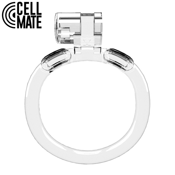Pas cnoty Guardian Chastity Cage Clear Size 4 CELLMATE