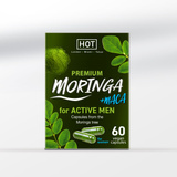 Suplement dla mężczyzn Premium Moringa Active Men Caps 60 Stk. Hot 