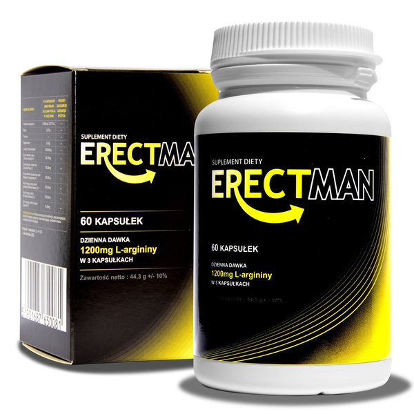 ERECTMAN капсули для ерекції 60 капсул
