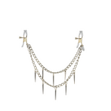 Zaciski Na Sutki Fetish Fantasy Rock Hard Nipple Clamps Silver Pipedream