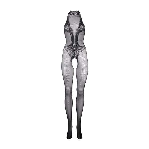 Bodystocking Fishnet And Lace Black Os Le Désir
