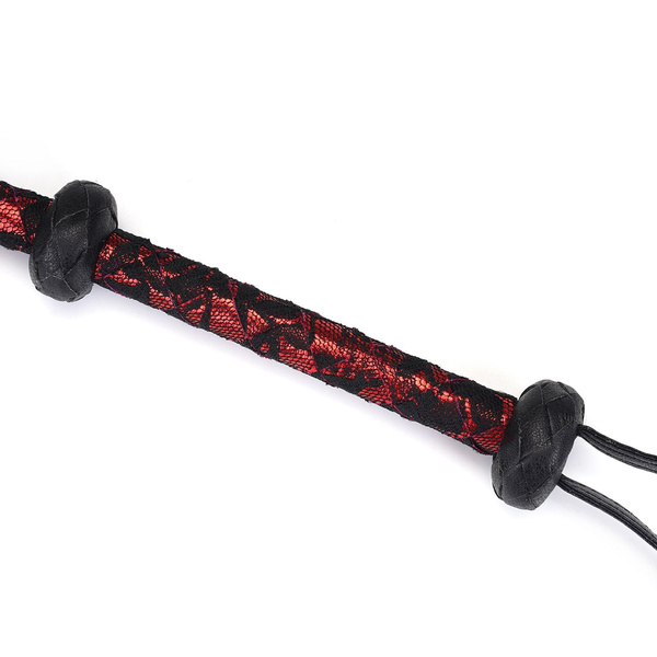 Liebe Seele Victorian Garden Lace and PU Bull Whip