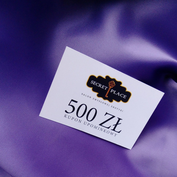 Подарунковий сертифікат 500 zł