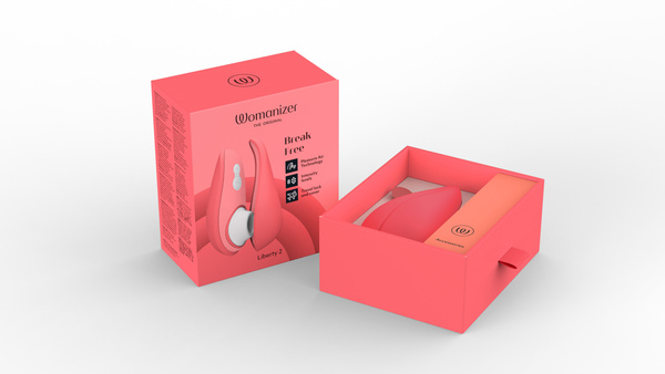 Stymulator Łechtaczki Liberty 2 Vibrant Rose Womanizer
