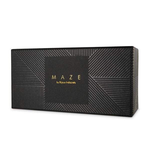 Kajdanki na nogi brązowe Maze Kneecuffs Brown Bijoux Indiscrets